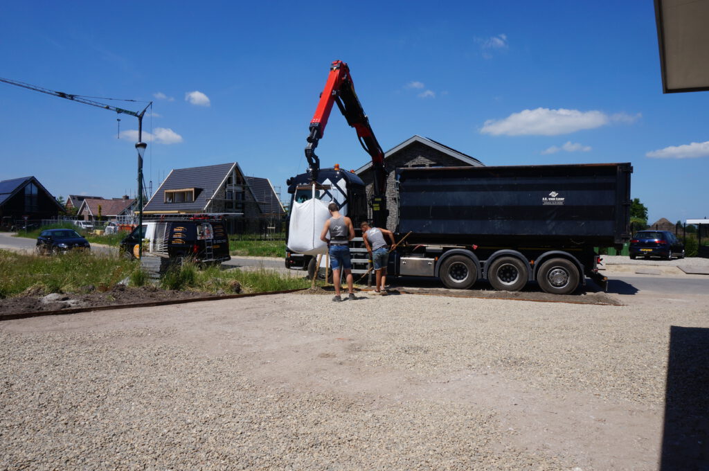 Zand afvoeren Arnhem